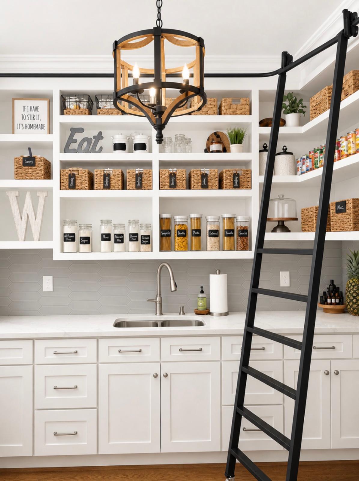 Beautifully organized pantry by QOS.living