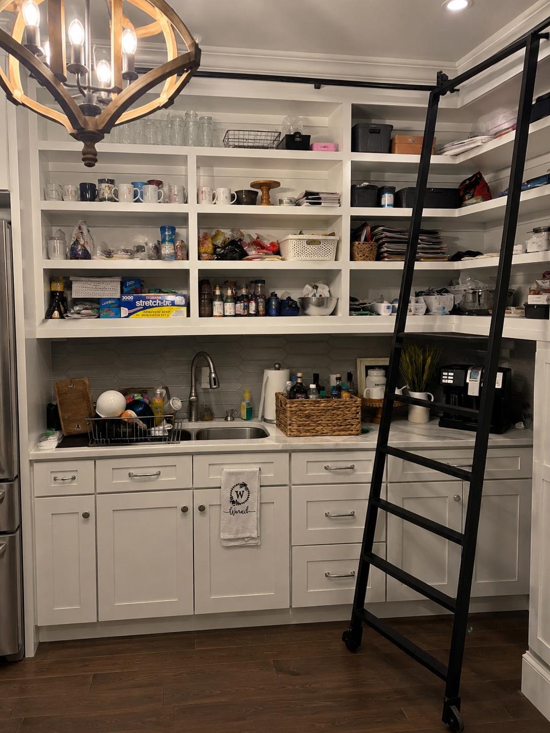 Pantry before QOS.living organization session